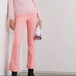 NWT Perfect moment Aurora flared ski pants in pink